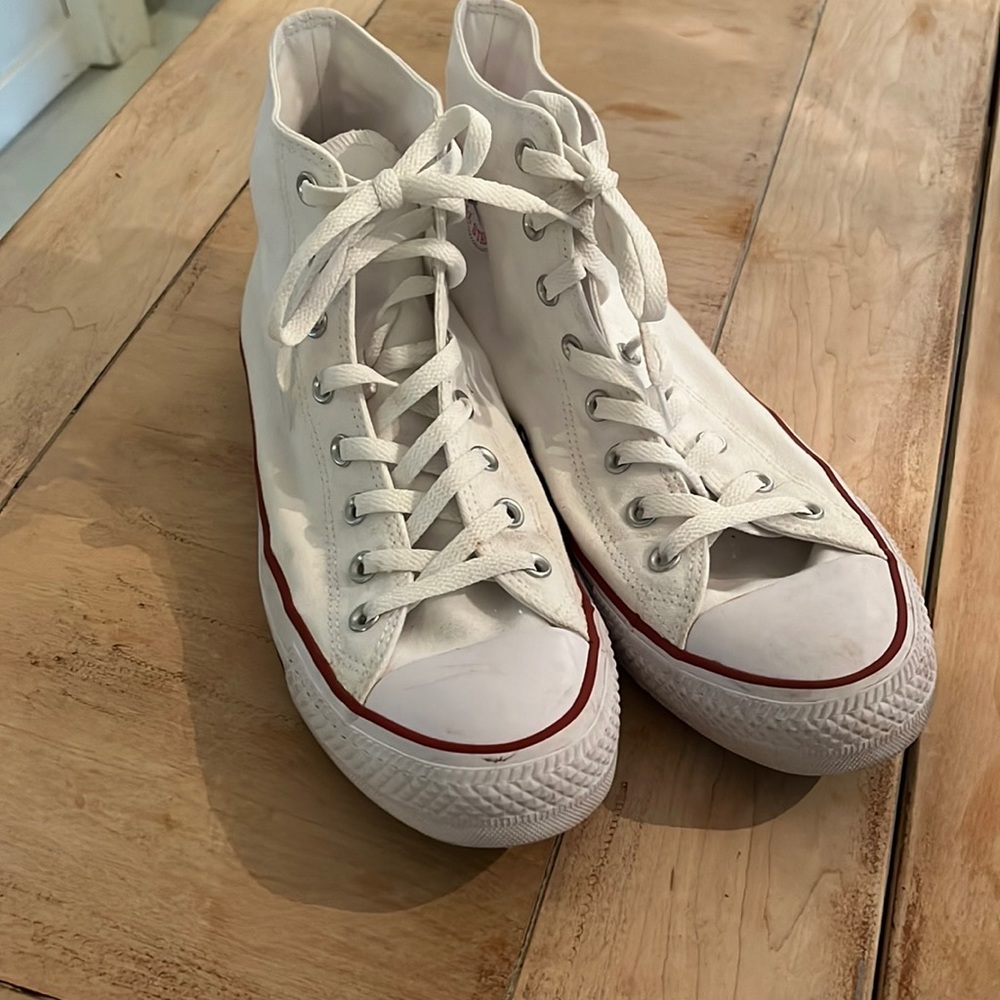 Men's white chuck taylor high tops